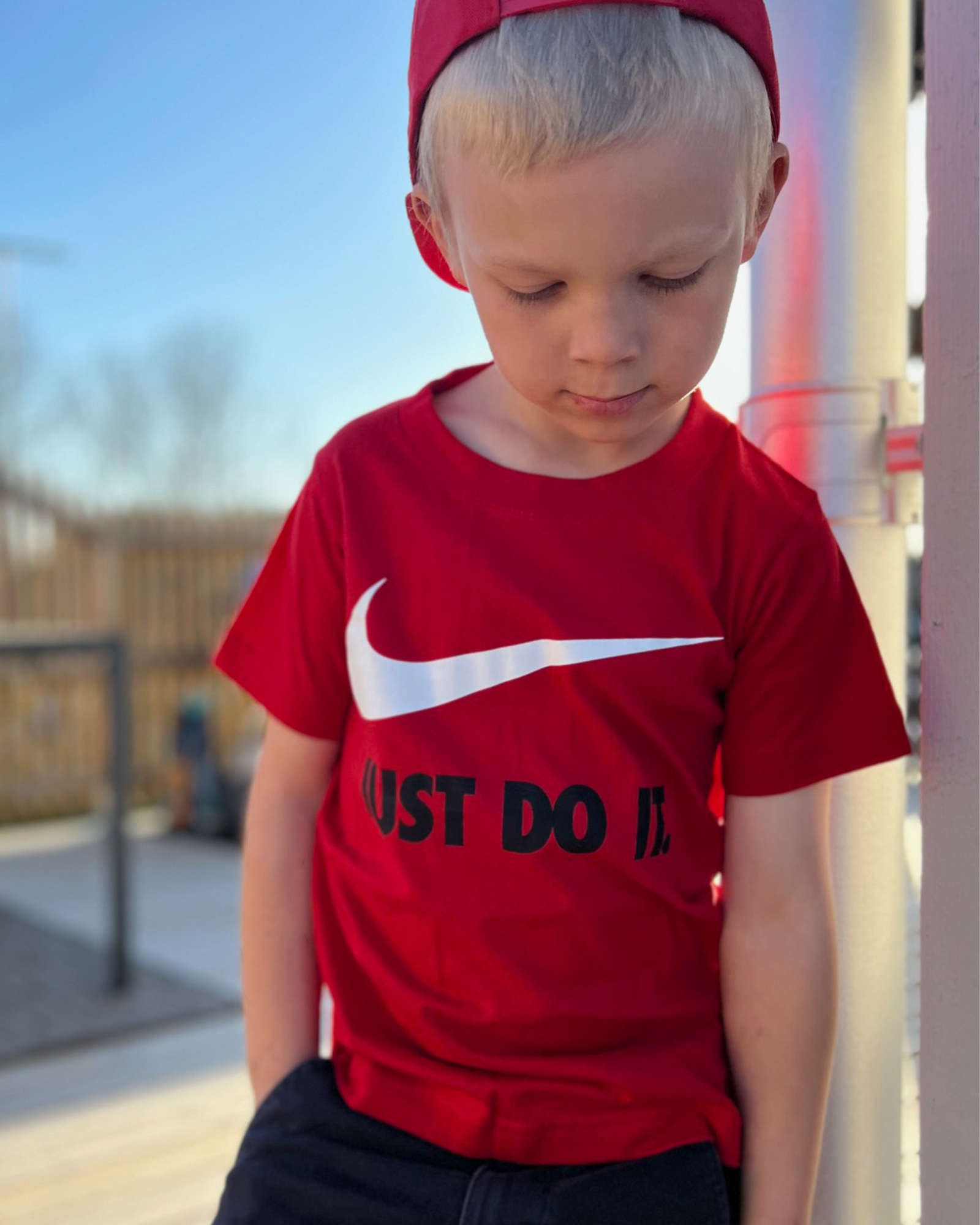 Nike Baby Swoosh JDI Kortärmad T-Shirt
